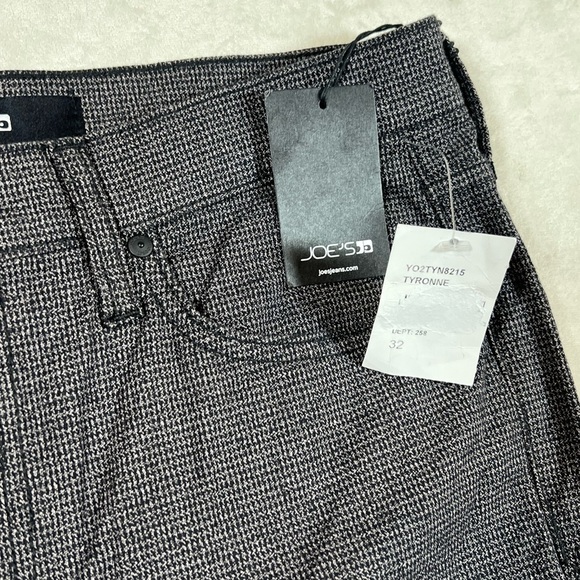 NWT Joes Jeans 32W 33L Stretch Cotton Slim Fit Tweed Pants Jeans - Picture 11 of 16